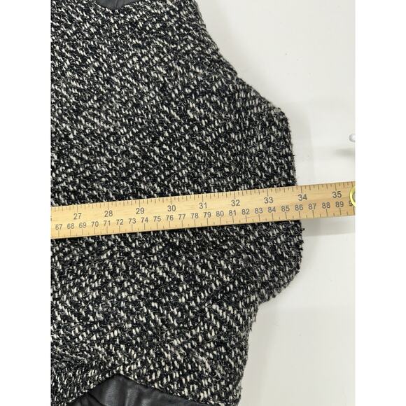 Unbranded Womens Peacoat Size Unknown Black Double-Breasted Button Up Lined VTG - Picture 10 of 11